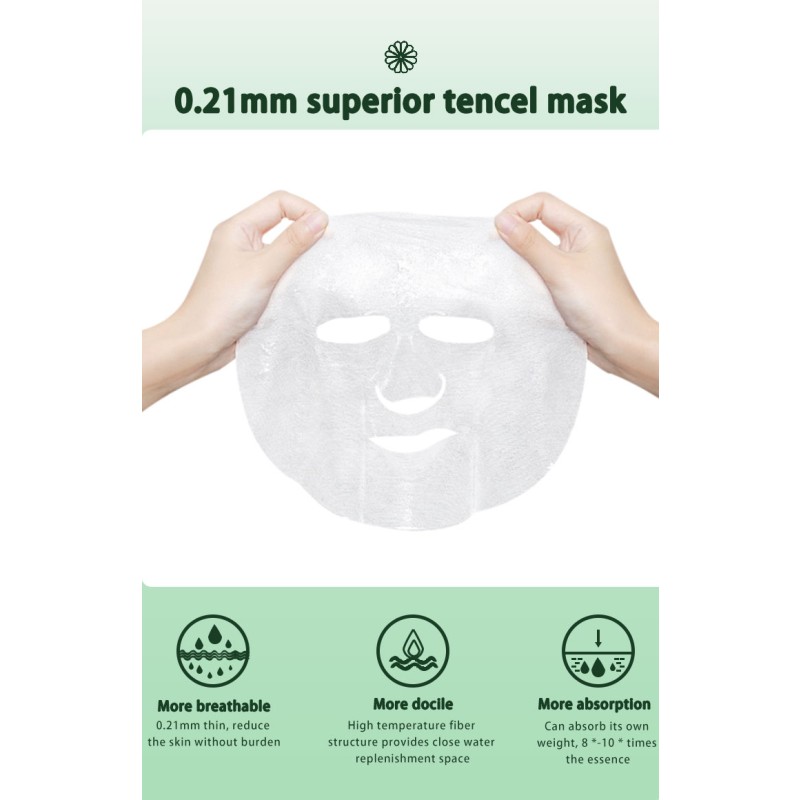 Facial Mask Factory - Bifid Yeast Tremella Moisturizing Whitening