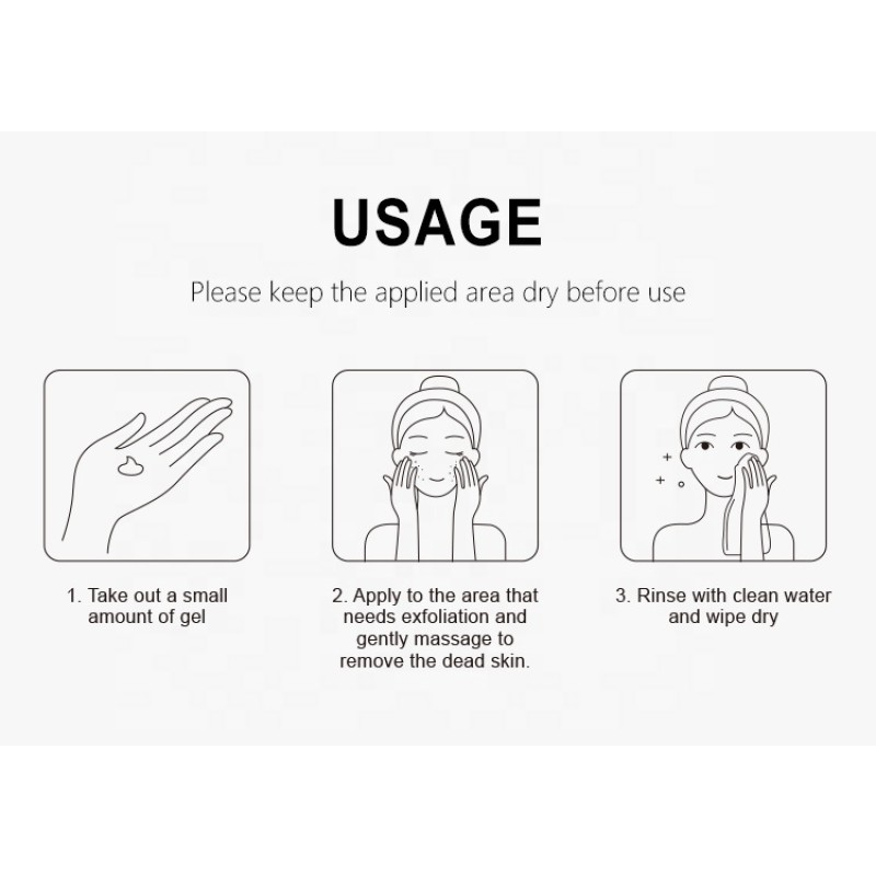 Cleansing Gel Manufacturer - Moisturizing Peel Brightening Blackhead