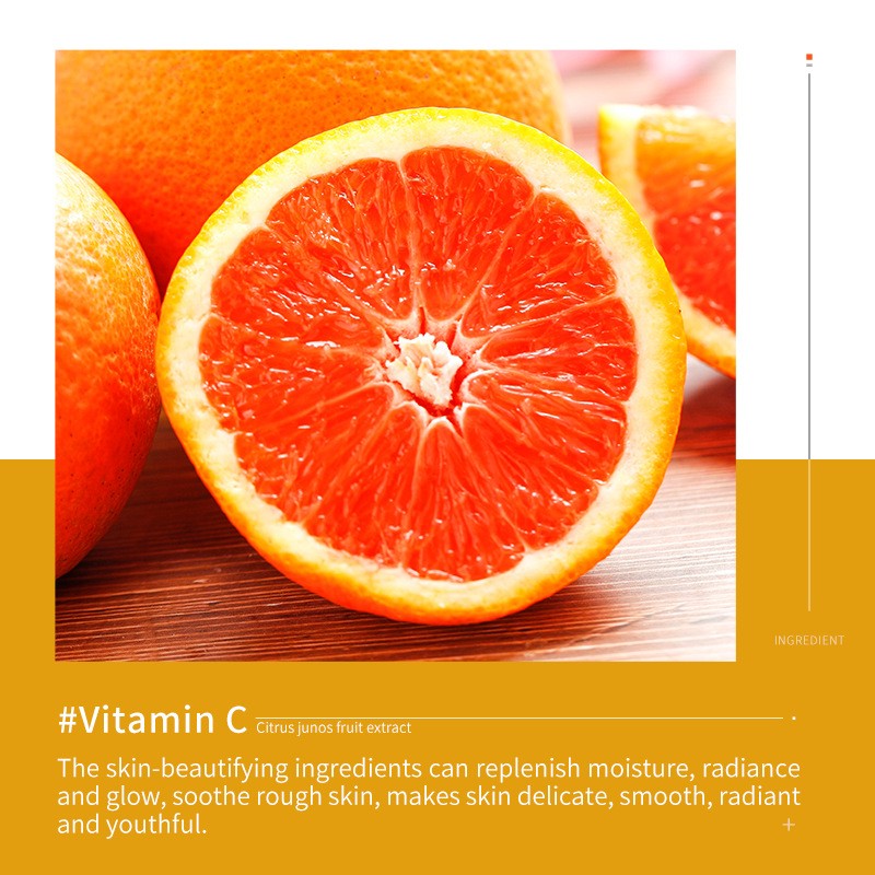 Facial Serum Manufacturer - Orange Extract Vitamin C Freckle Removal