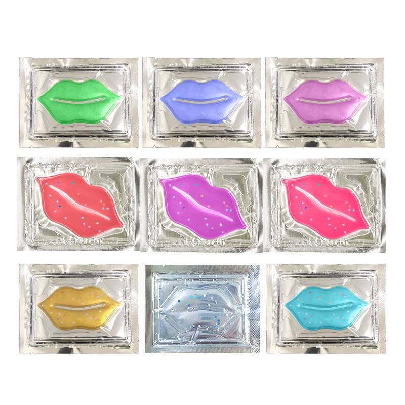 Lip Patch Factory - Organic Moisturizing Pink Glitter Collagen