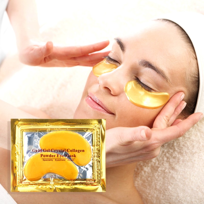 Eye Mask Patch Supplier - 24K Gold Vegan Vitamin C Brightening