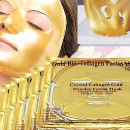 Hydrogel Mask Supplier - 24K Pure Gold Intensive Anti-Aging Moisturizing
