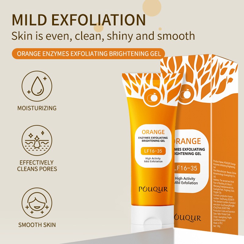 Exfoliating Gel Manufacturer - Organic Dead Skin Removal Lightening Whitening