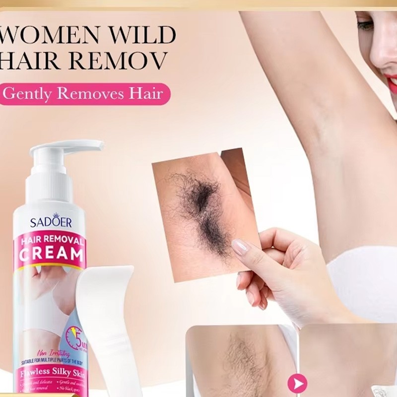 Hair Removal Cream Manufacturer - Natural Gentle Permanent for Face