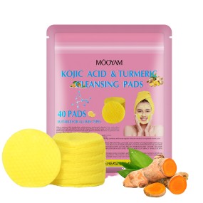 Cleansing Pads Manufacturer - Turmeric Kojic Acid Dark Spot Exfoliating