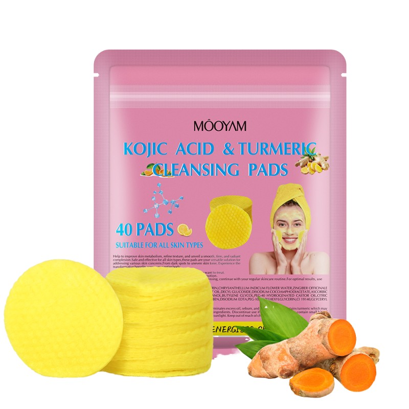 Cleansing Pads Manufacturer - Turmeric Kojic Acid Dark Spot Exfoliating