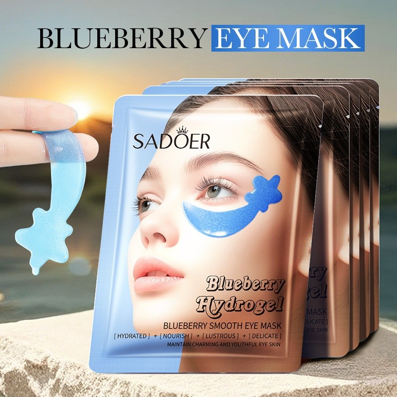 Hydrogel Eye Patches Factory - Blueberry Watermelon Collagen Sheet