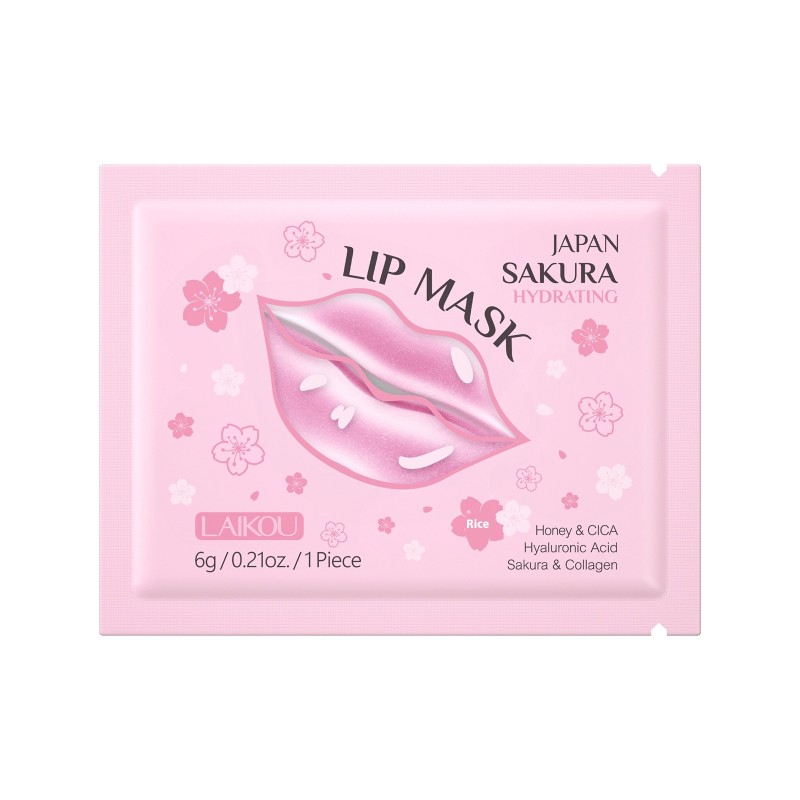 Lip Sheet Mask Factory - Cherry Blossom Elastic Tender Moisturizing