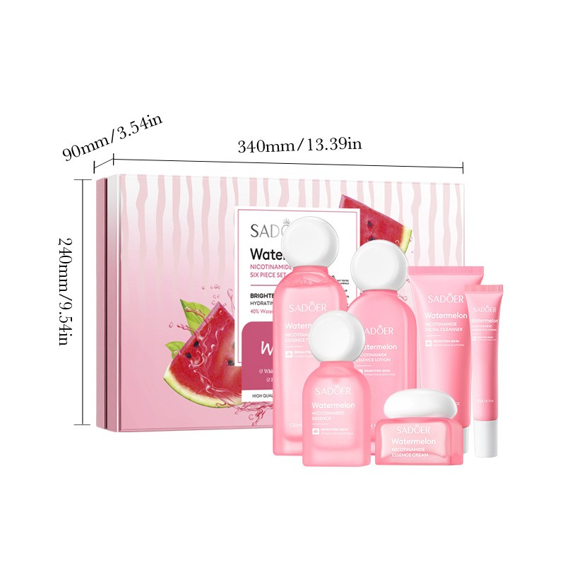 Skin Care Set Factory - Watermelon Niacinamide Whitening Moisturizing