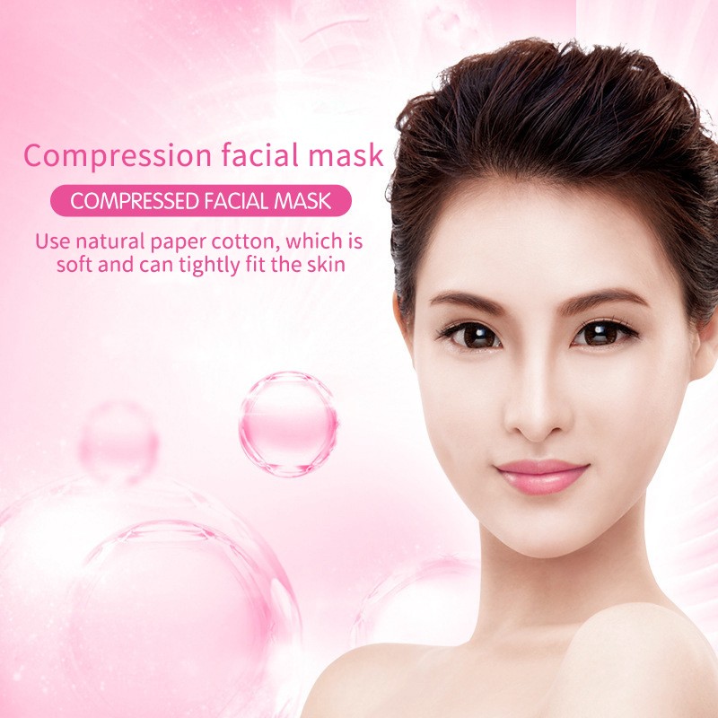 Facial Mask Paper Factory - Disposable Compressed Sheet Mask 50pcs