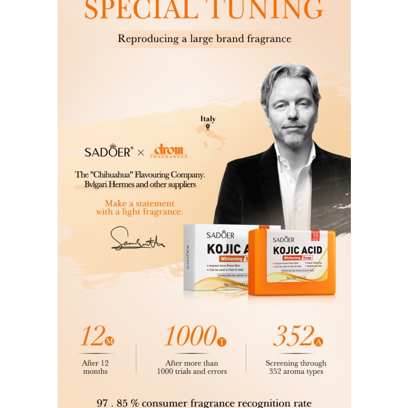 Bar Soap Factory - Lemon Fragrance Natural Ingredients Skin Cleansing