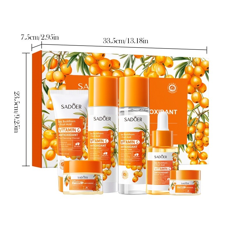 Skin Care Set Manufacturer - Sea Buckthorn Antioxidant Vegan Anti-Aging