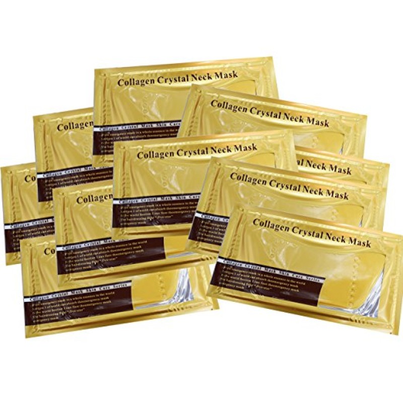 Neck Mask Supplier - 24K Gold Collagen Firming Anti Aging