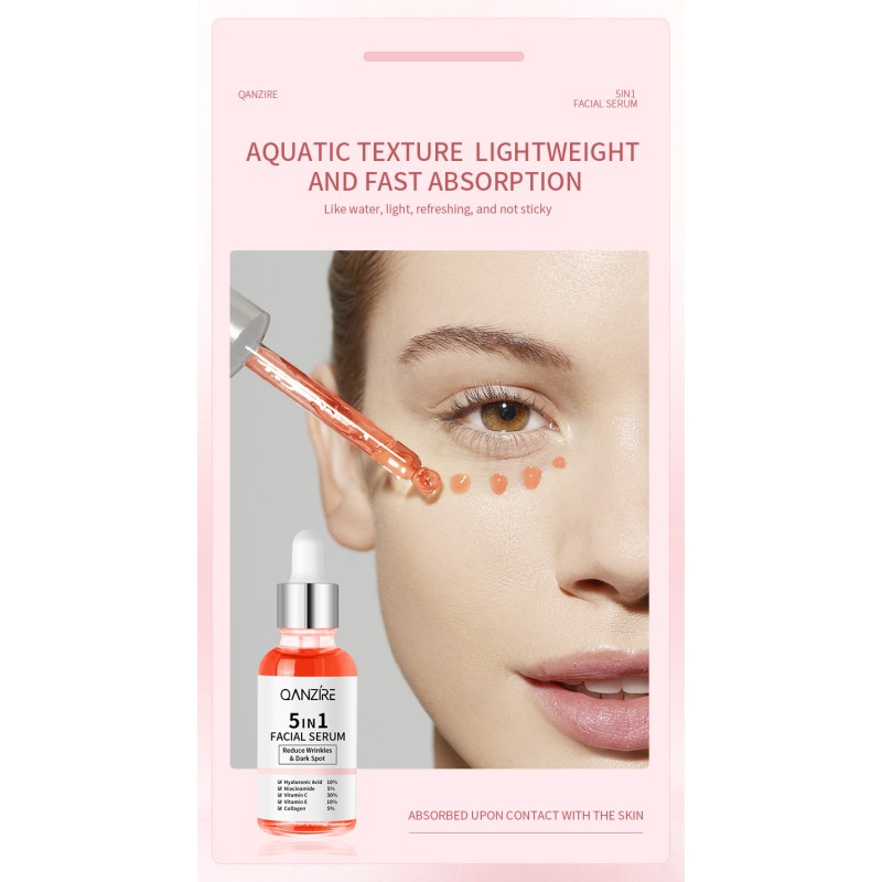 Vitamin C Serum Manufacturer - 5-in-1 Brightening Moisturizing Firming