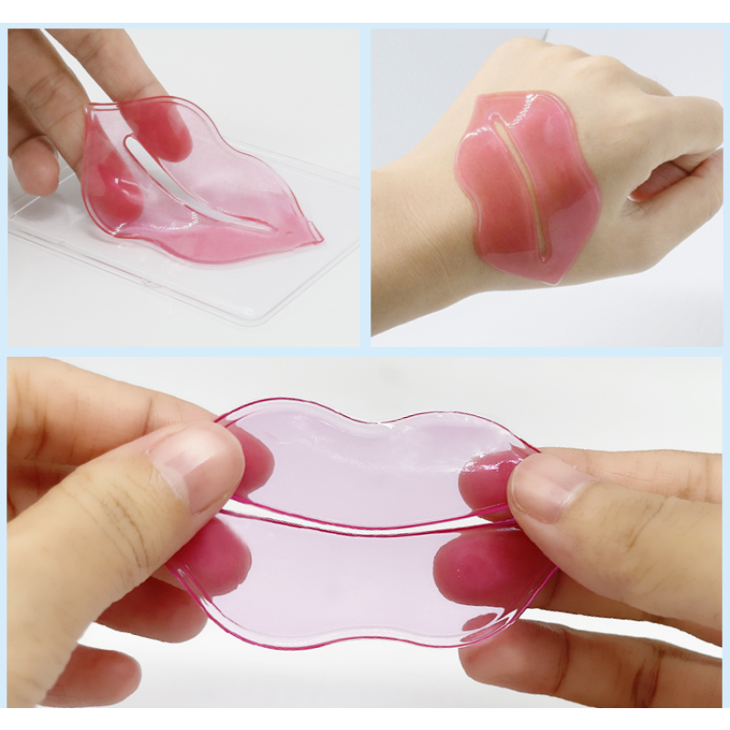 Lip Pads Factory - Collagen Gel Hydrating Korean Pink Crystal