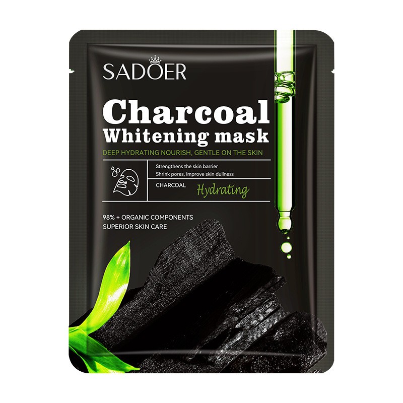 Sheet Mask Manufacturer - Bamboo Charcoal Purifying Oil Control Whitening