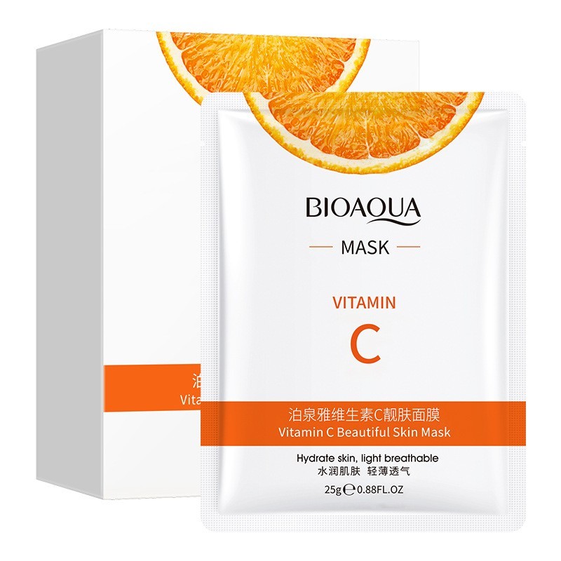Sheet Facial Mask Supplier - Vitamin C Hydrating Moisturizing Smooth