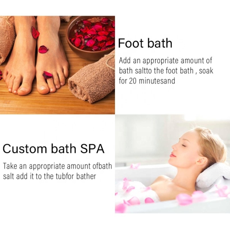 Bath Salt Factory - Dead Sea Salt Exfoliating Detoxifying Lavender Rose