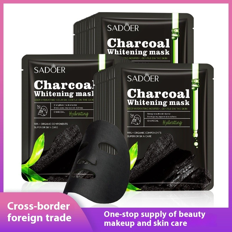 Sheet Mask Manufacturer - Bamboo Charcoal Purifying Oil Control Whitening