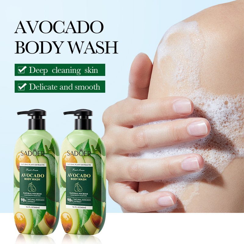 Bath Lotion Manufacturer - 500ml Avocado Coconut Lemon Fragrance