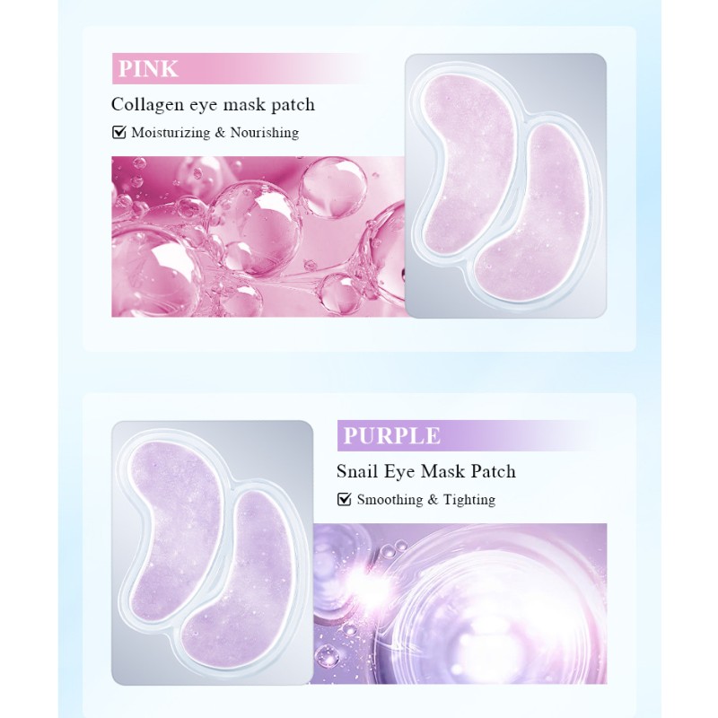 Eye Mask Manufacturer - Crystal Hyaluronic Acid Gel Sheet Moisturizing