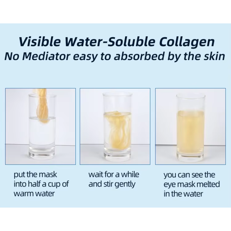 Collagen Gel Mask Supplier - 24K Gold Hydrogel Anti-Aging Moisturizing