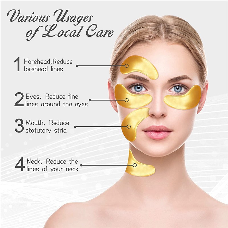 Eye Mask Supplier - 24K Gold Hydrogel Cooling Anti-Wrinkle
