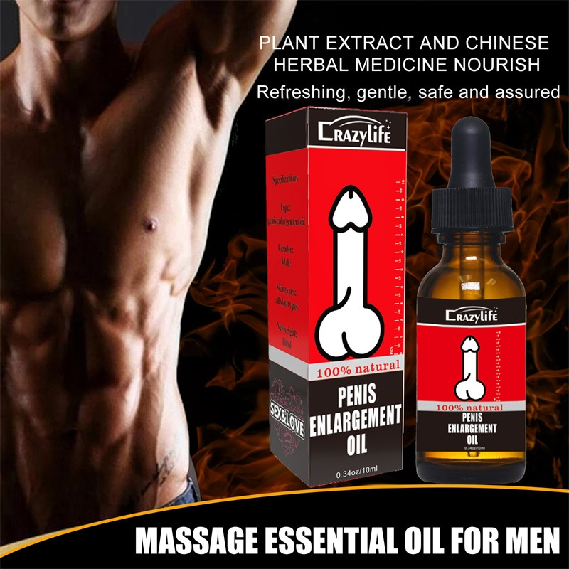 Massage Oil Supplier - Men's Herbal Private Area Enlarge Oil