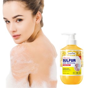 Shower Gel Supplier - Sulfur Anti-Acne Mite Removal Exfoliating Refreshing