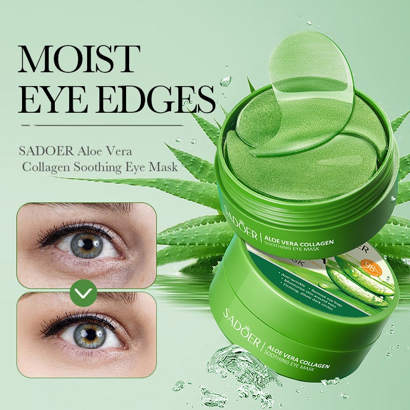 Eye Patch Supplier - Vegan Organic Moisturizing Firming Aloe Vera