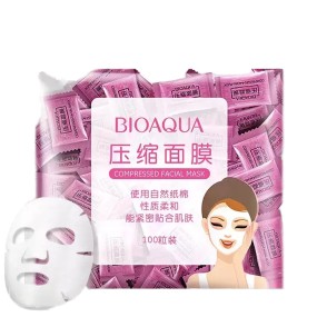 Facial Mask Paper Factory - Disposable Compressed Sheet Mask 50pcs