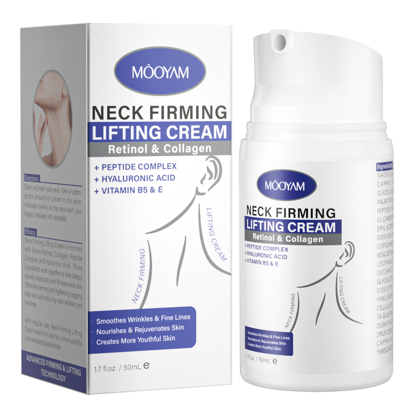 Neck Cream Manufacturer - Six Peptides Retinol Collagen Firming