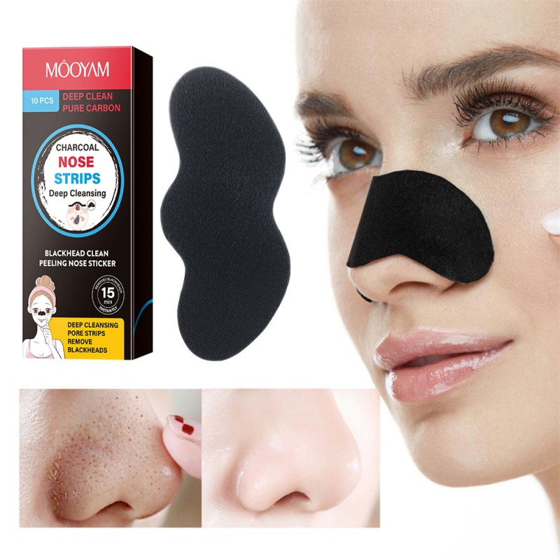 Nose Strips Manufacturer - Bamboo Charcoal Blackhead Removal Pore Cleaning