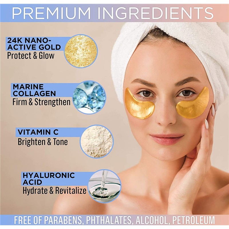Under Eye Patch Factory - Golden Collagen Dark Circles Hydration
