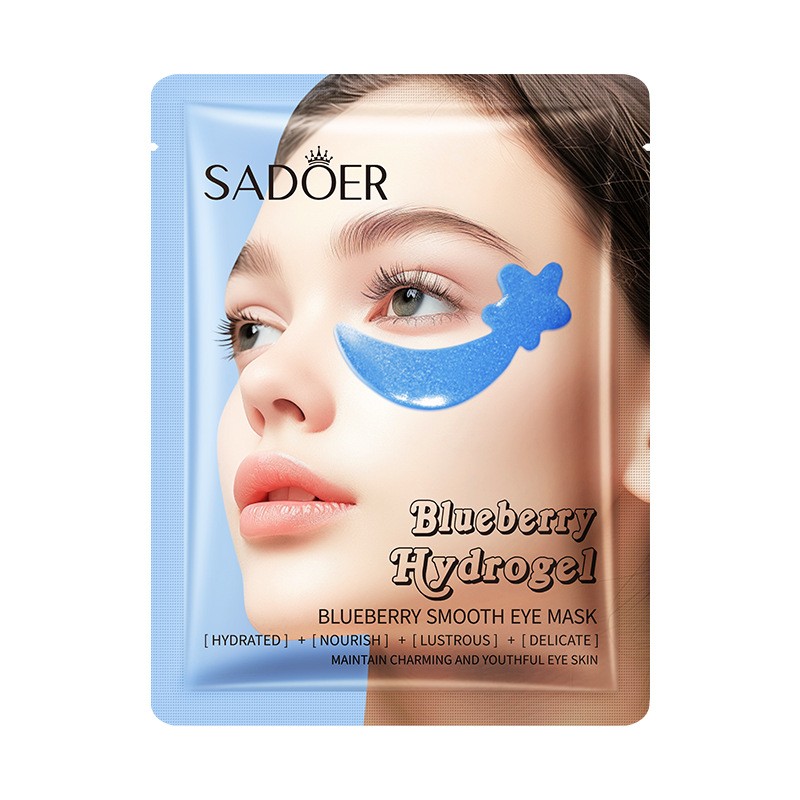 Hydrogel Eye Patches Factory - Blueberry Watermelon Collagen Sheet