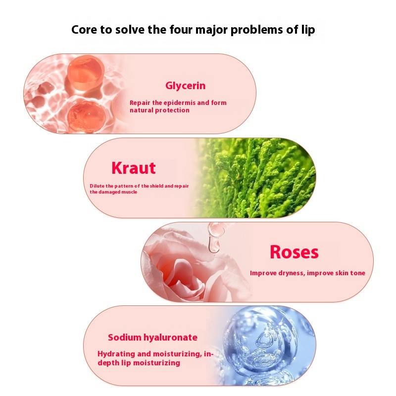 Lip Patch Factory - Organic Moisturizing Pink Glitter Collagen