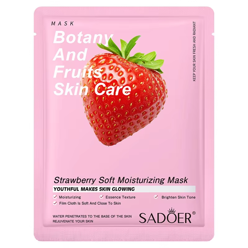 Face Sheet Mask Supplier - Herbal Rose Ginseng Aloe Moisturizing