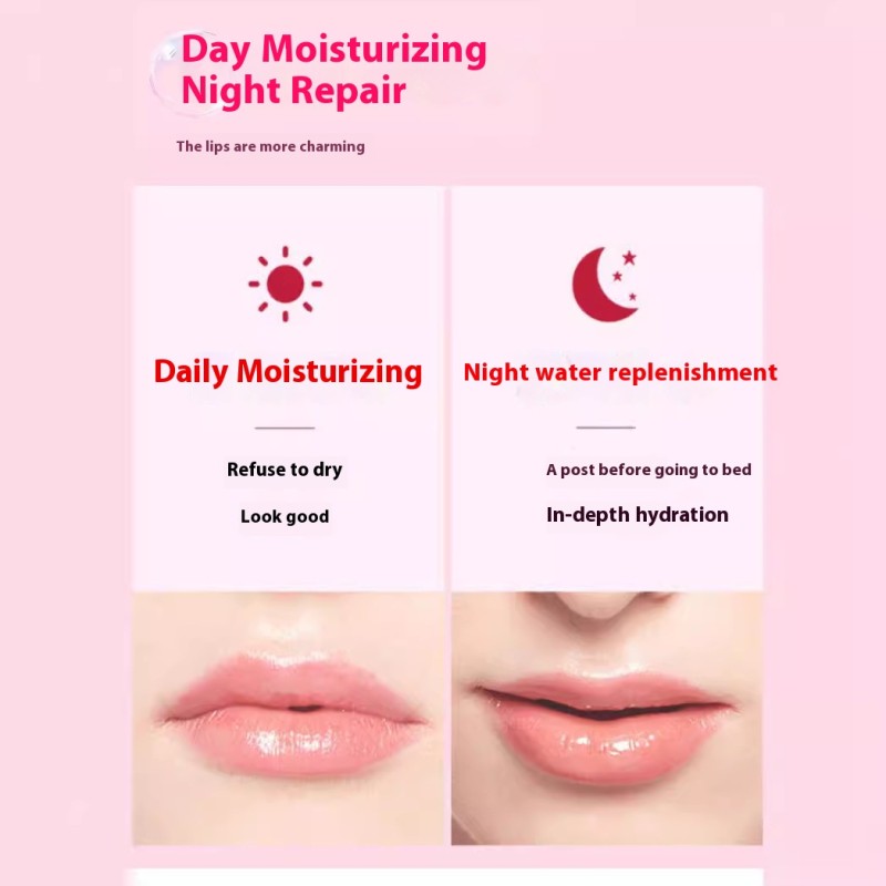 Lip Patch Factory - Organic Moisturizing Pink Glitter Collagen