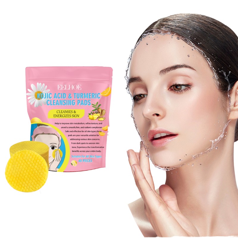 Cleansing Pads Manufacturer - Turmeric Kojic Acid Dark Spot Exfoliating