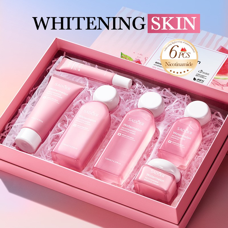 Skin Care Set Factory - Watermelon Niacinamide Whitening Moisturizing