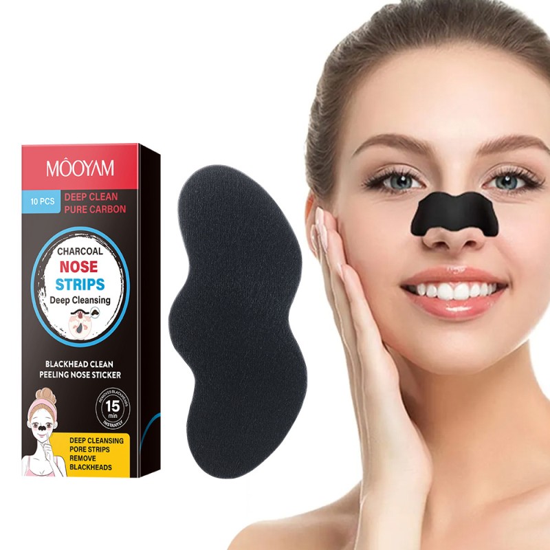 Nose Strips Manufacturer - Bamboo Charcoal Blackhead Removal Pore Cleaning