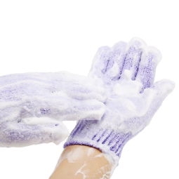 Scrubber Gloves Factory - Frosted Long Shape 50g Nylon Back Rubbing Cleaner