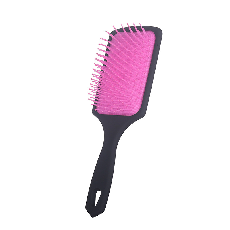 Hair Brush Supplier - Large Anti Knot Air Bag Massage Rubber Handle