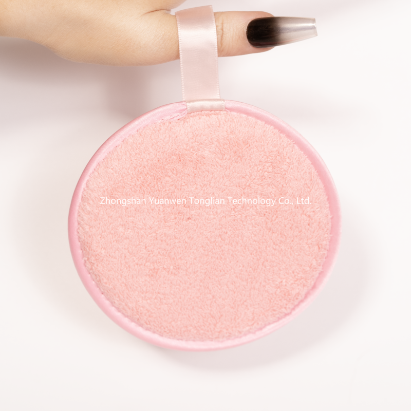 Powder Puff Supplier - Microfiber Latex Eye Water Drop Rose Pattern Custom