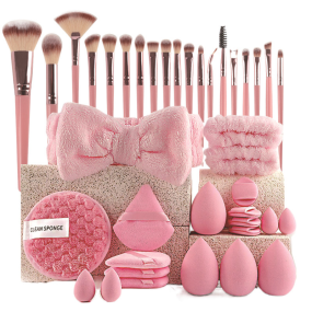 Makeup Brush Set Manufacturer - 40 PCS Professional Synthetic Hair Gift Set