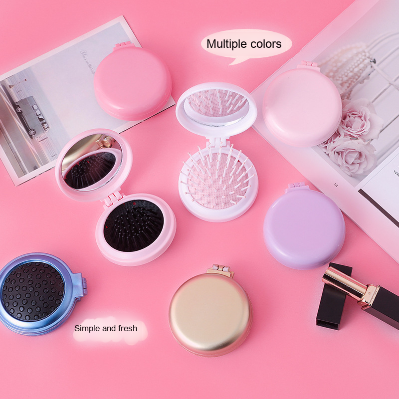 Comb Mirror OEM - Cartoon Double Sided Lighted Cushion Airbag Massage