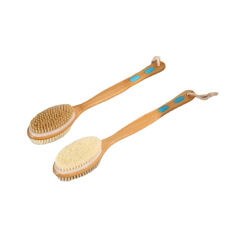 Body Brush Manufacturer - Long Handle Horsehair Bath Wash Exfoliation Must Have