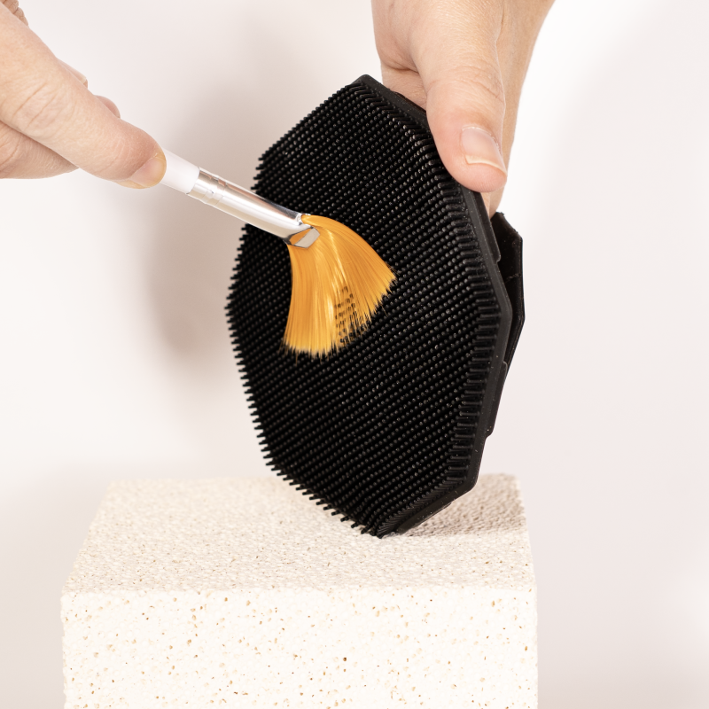 Cleansing Brush Custom - Silicone Solid Style Essential Beauty Tools Labeling