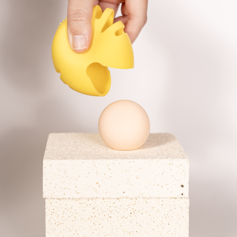 Sponge Holder Supplier - Silicone Quick Dry Egg Drop Cover Reusable