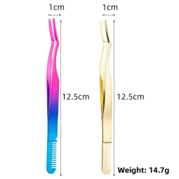 Eyelash Application Tool Supplier - Stainless Steel Pointed Fibers Grafting